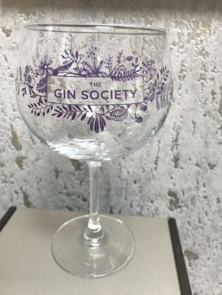 The Gin Society Gin Glass Fentimans Gin Festival