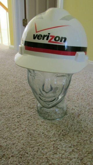 Verizon Safari Full Brim Telephone Lineman Hard Hat Helmet