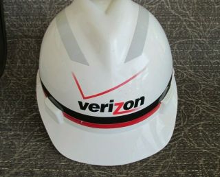 Verizon Safari Full Brim Telephone Lineman Hard Hat Helmet 3