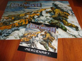 Bolt Thrower ‎– Mercenary.  Org,  2014.  In.  Limited Edition