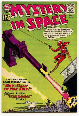 Jerry Weist Estate: Mystery In Space 77 (dc 1962) Vf No Res