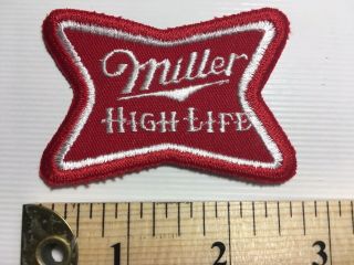 3 Cool Vintage NOS BEER PATCHES Stroh’s MILLER High - Life COORS Shirt Hat Jacket 2