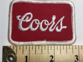 3 Cool Vintage NOS BEER PATCHES Stroh’s MILLER High - Life COORS Shirt Hat Jacket 4