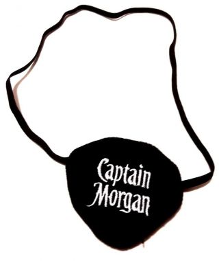 Captain Morgan Eye Patch Great For Halloween