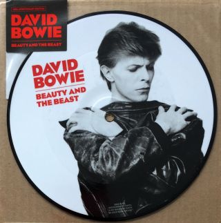 David Bowie Beauty And The Beast 40th Anniversary Limited Ed 7 " Picture Disc