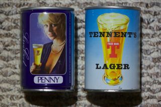 Two Different 9 2/3 Oz.  Tennent 