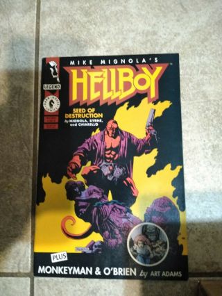 Hellboy Seed Of Destruction 1 Mike Mignola Art Adams 1st Series Appearance Byrne