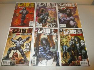 Lobo Unbound 1 - 6 Vf/nm (full Dc 2003 Series) Keith Giffen