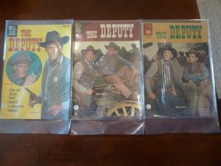 The Deputy,  Dell Comics 1 - 3