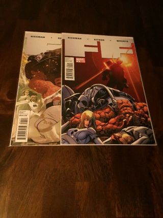 MARVEL FF (Fantastic Four) 1 - 23 Complete Series Hickman Epting 2011 3