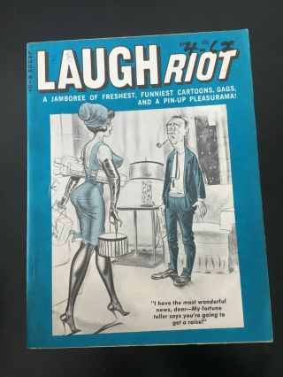Laugh Riot - 4/62 - Dan Decarlo (4) - Bill Ward Cover And Art - Humorama - Fine