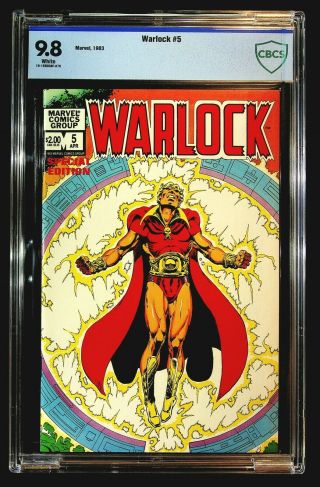 Warlock 5 Cbcs 9.  8 Special Edition Reprints Warlock 15 Marvel Team - Up 55