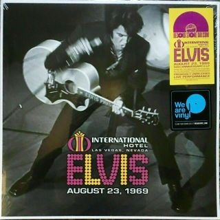 Elvis Presley Lp X 2 International Hotel,  Las Vegas 1969 Record Store Day Vinyl