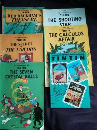 Tintin Comics - 8 Volumes