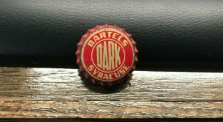 Vintage Bartels Dark Beer - Brewing Cork Bottle Cap Crown Syracuse Ny