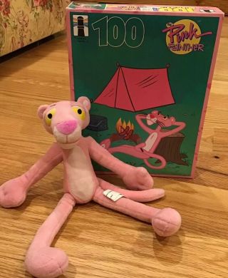 Pink Panther Plush,  2017 Metro Goldwyn Mayer Studios & 1995 Rainbow Puzzle