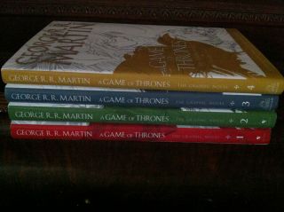 George R.  R.  Martin A Game Of Thrones Graphic Novels,  Vols.  1 - 2 - 3 - 4,  Hc/dj