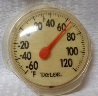 Vintage Taylor Brand Thermometer Broken Around The Edges But It Still