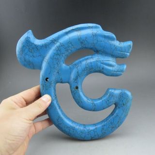 China,  Inner Mongolia,  Jade,  Hongshan Culture,  Turquoise,  C Dragon G0635