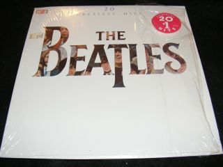 The Beatles 20 Greatest Hits In Shrinkwrap Lp With Hype Sticker Rare Version 82