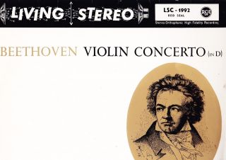 Rca Lsc 1992 German - Heifetz - Beethoven - Violin Concerto - Munch - Nm