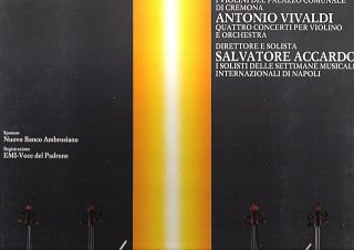 Emi Digital - Accardo - Vivaldi - Violins Of Cremona - 4 Conc.  Private Nm