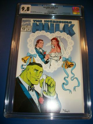 Incredible Hulk 418 Key Cgc 9.  8 Nm/m 1st Talos Skrull From Captain Marvel Movie