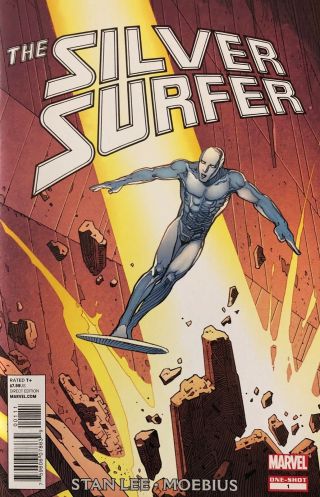 Silver Surfer By Stan Lee And Moebius 1 2012 Reprint Of 1988 Story