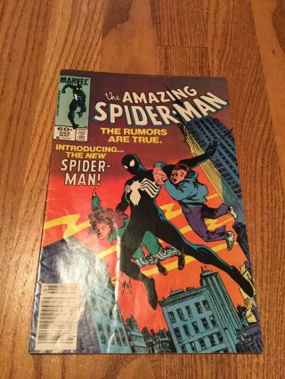 The Spiderman 252 (may 1984,  Marvel) 1st Black Suit Appearance Venom Vf,