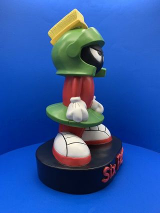 Rare 1997 Looney Tunes (Marvin The Martian) Six Flags Coin Bank 2