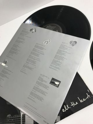 PAUL McCARTNEY ' ALL THE BEST ' Double LP ' s Aus Exclnt - PCSO 74850 BEATLES ROCK 4