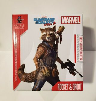 Marvel Guardians Of The Galaxy Rocket Raccoon Baby Groot 273/1250 - Gentle Giant