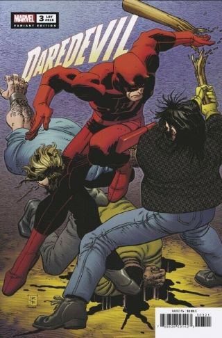 Daredevil 3 1:50 Jrjr Hidden Gem Variant Marvel Checchetto Zdarsky 2019 032719