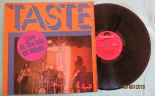 Taste (rory Gallagher) - Live At The Isle Of White - 1971 Uk Polydor Lp