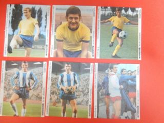 6 Diff.  Chewing Gum Wrappers Hitschler Football 5 Germany