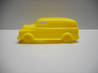 Vintage - Hard Plastic Panel Truck By Marx - Made In Usa