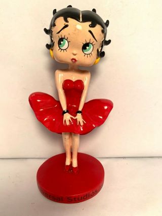 Collectible Betty Boop Bobble Head Vintage Old Bobble Toy Doll