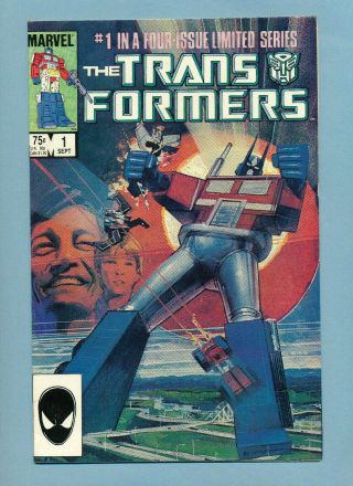 Marvel The Transformers 1 1984 Comic Book 1st Print Nm Never Read