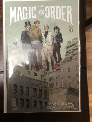 The Magic Order Complete Series 1 - 6 Issues Nm Mark Millar Netflix,  1 Variant