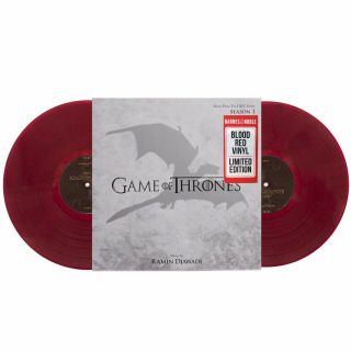 Game Of Thrones Season 3 Soundtrack Blood Red Vinyl 2lp Record Barnes Noble