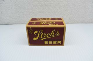 Strohs Beer Playing Cards In Mini Strohs Case