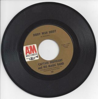 Garage 45 - Captan Beefheart & Magic Band - Diddy Wah Diddy - A & M 794