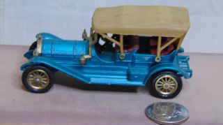 Matchbox Models Of Yesteryear No Y - 12 1909 Thomas Flyabout Blue
