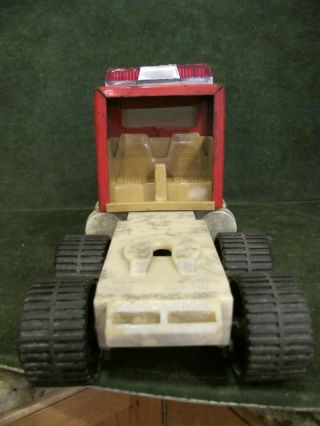 Vintage Tonka Fire truck 1 Hook And Ladder - Fire Engine cab 3
