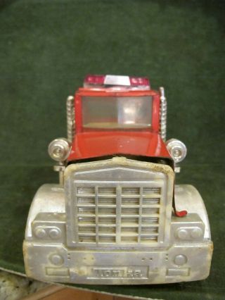 Vintage Tonka Fire truck 1 Hook And Ladder - Fire Engine cab 5