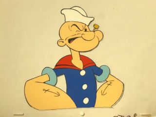 Hanna Barbera Production Cel Popeye