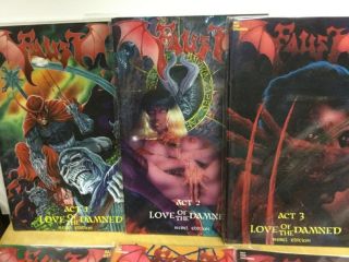1990’s Act 1 Thru 10 Adult “Faust” (Devil) Adult X Rated Comic/magazines 2