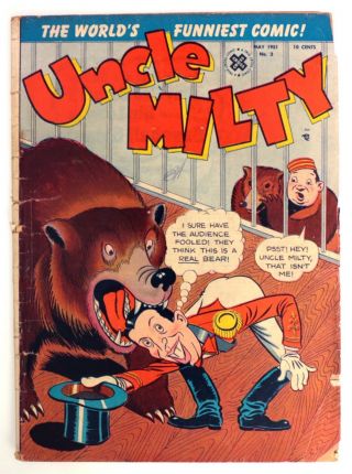 P725.  Uncle Milty 3 Victoria Comics 2.  5 Gd,  (1951) 10 Cent Cover,  Golden Age