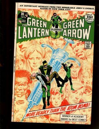 Green Lantern Co - Starring Green Arrow 86 (7.  5) More Deadly Than The Atom Bomb