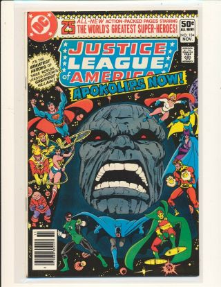 Justice League Of America 184 - Darkseid Cover & Story Vf Cond.